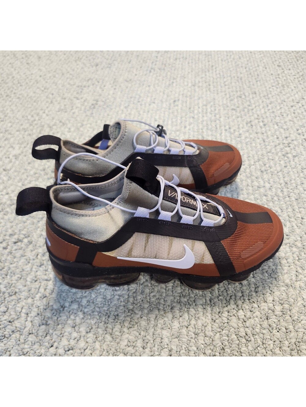 Nike Air VaporMax 2019 Utility Cinnamon Sneakers Size 6 Lace Up